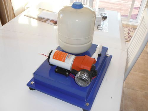 Water System Pump Kit 17L / min and accumulator  12 volt seaflo shurflo flojet