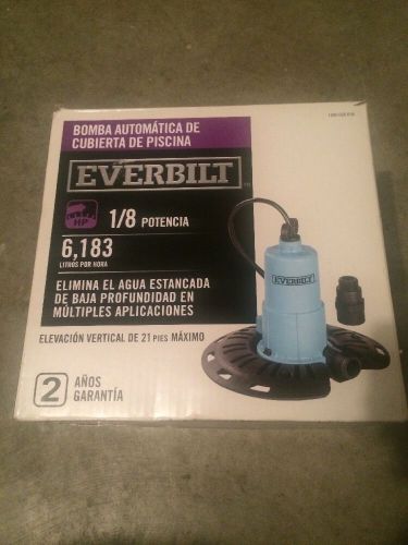 Everbilt - 1/8 HP Pool Cover Pump PC00801G