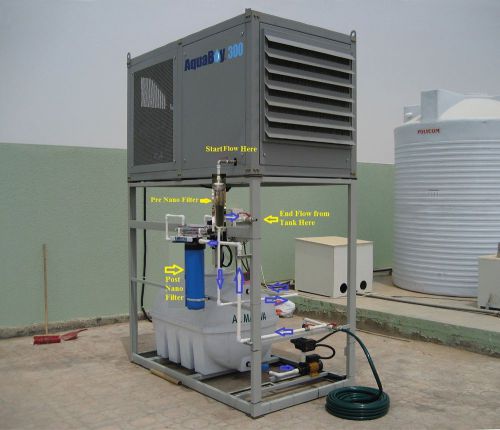 Atmospheric water generator, 300 gallons per day for sale