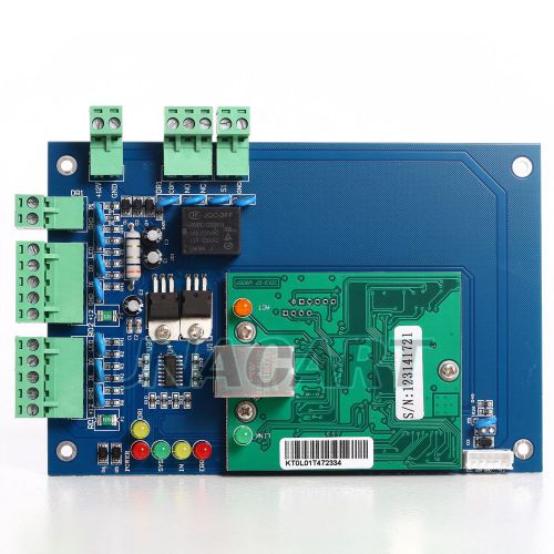 Wiegand tcp/ip network access control board panel controller for 1 door 2 reader for sale