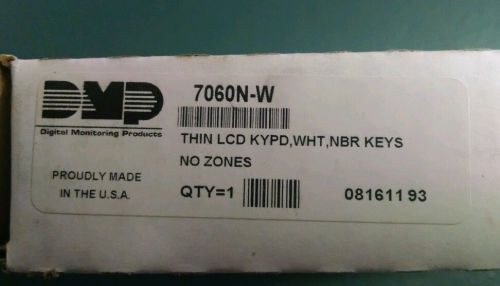 DMP 7060n-w keypad