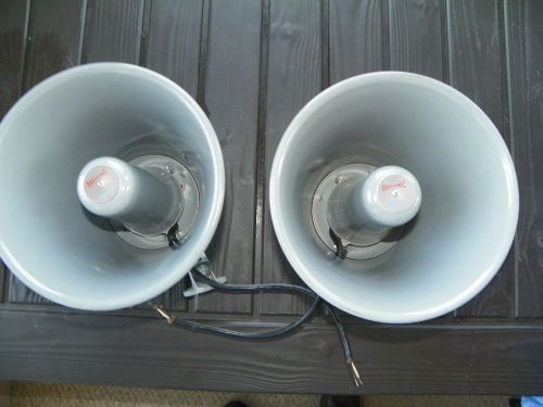 Edwards Duotronic Horn And Siren 5520 ? A pair of 2 untested as is