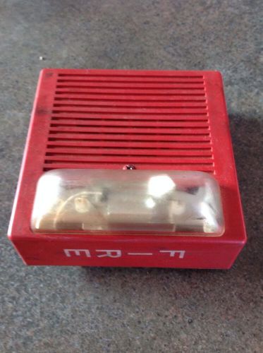 Wheelock as-2475w audible strobe for sale