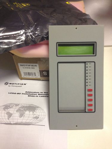 LCD2-80 &#034;NEW open&#034; Remote Annunciator Notifier NFS2-640 3030 AFP-1010 AFP-200