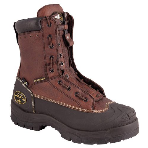 Work boots, steel, mens 9, tan, pr 65392/090 for sale