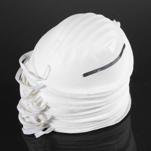 100 x Dust Face Mask Filter Mouth Disposable Medical Safety Respirator Antidust