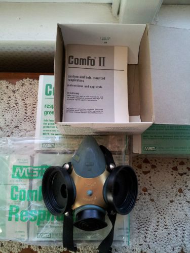 Comfo II Respirator Facepiece Green Large elastic 466487
