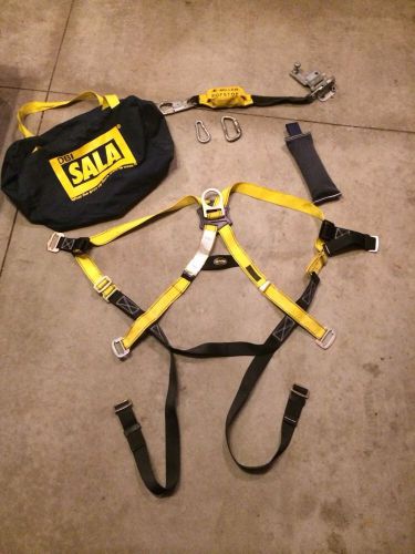 Guardian fall protection body industrial working harness with sala bag for sale