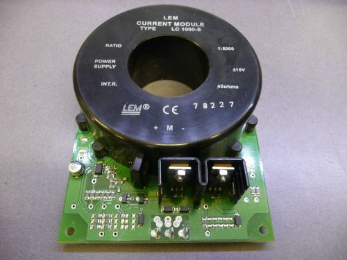 !new! lem current transducer module lc 1000-s, 40 ohm, 1:5000, 1000 amp, new for sale