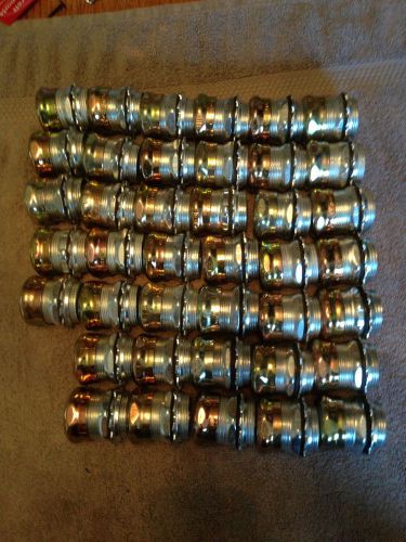 Thomas &amp; betts #tc114a-rt 1-1/4&#034; raintight emt compression connector lot of 40 for sale