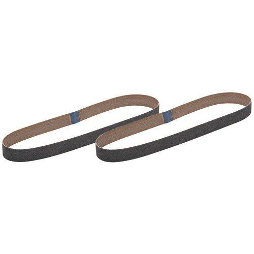 2 pack of 1&#034; x 30&#034; 40 grit alumina zirconia self sharpening sanding belts for sale