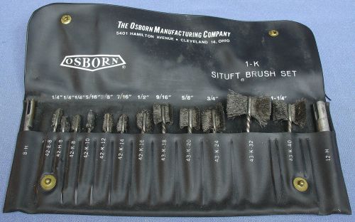 Osborn situft brush set 1-K 1K