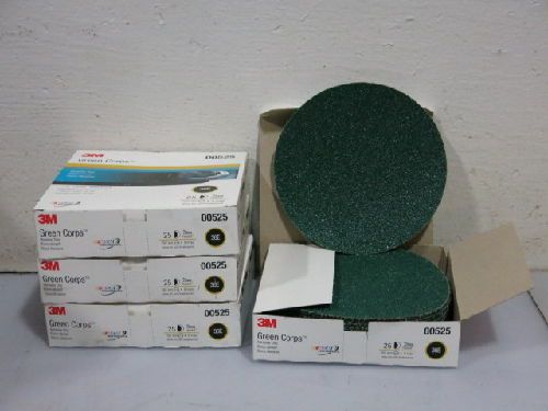 190 3m 00525 green corps hookit abrasive/sanding discs, 8&#034; 36e for sale
