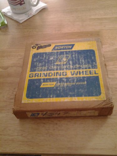 Norton grinding wheel 8in by 1in by 1in for metal grade 24-q for sale