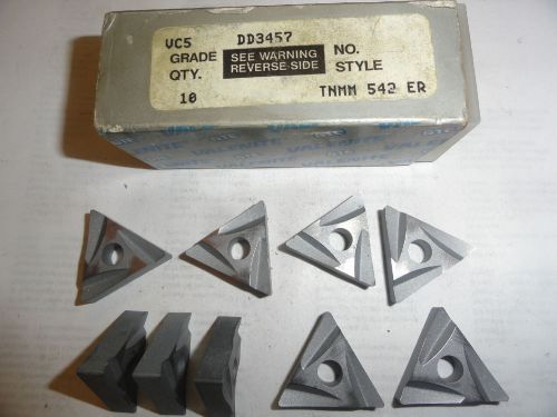 Valenite carbide turning inserts, tnmm 542 er, grade vc5 for sale