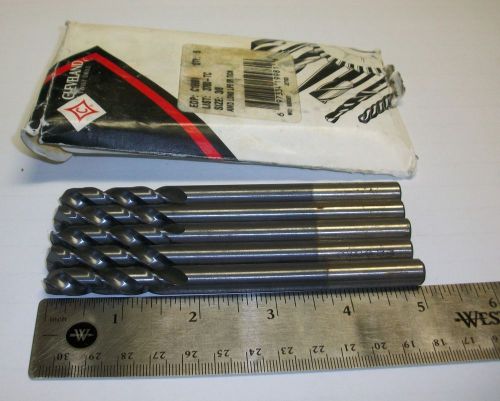 3/8&#034; cobalt jobbers drill aircraft typed drills lot of 5 for sale