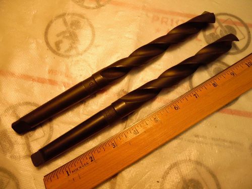 Lot of 2 Kobelco 49/64th Two Flute Drill Bits, 2MT, New