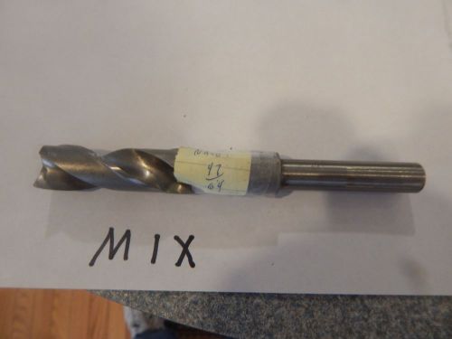 &#034;NACHI&#034; Flat Tipped reduced Shank Twist Drill Bit-- 47/64&#034;
