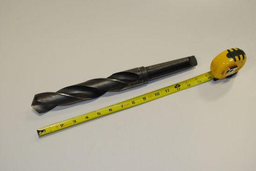 Morse taper drill bit 1 17/32 x 14 1/2 (l) high speed lathe mill #45 for sale