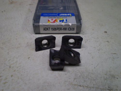 ISCAR ADKT 1505PDR HM IC928 Milling Inserts **10pc Pack**