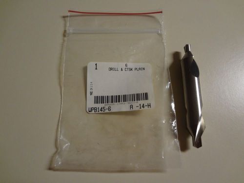 #6 Combined Drill &amp; Countersink HS, Chicago Latrobe USA  NEW-Sold by each