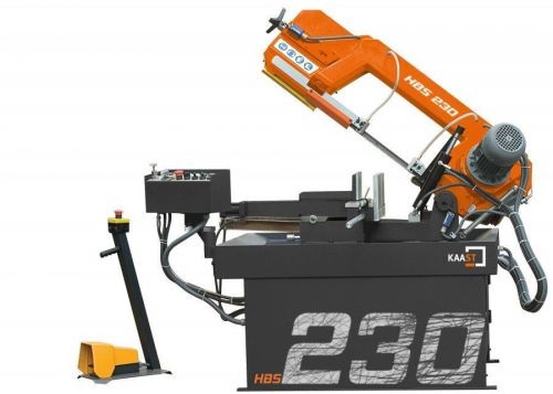 Kaast hbs 230 dg semi-automatic scissor bandsaw. brand new with full warranty! for sale