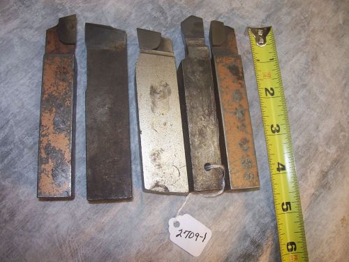 Tool Bits, Metal Lathe Carbide Tipped Turning Tool Bits,  3/4&#034; Shanks, USA