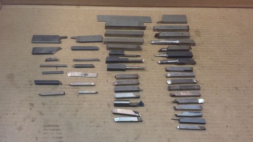 Lot of 46 HSS Lathe 1/4&#034;, 5/16&#034;,3/8&#034;, 5/8&#034; Part New/Cut-Off tool Bits Machinist