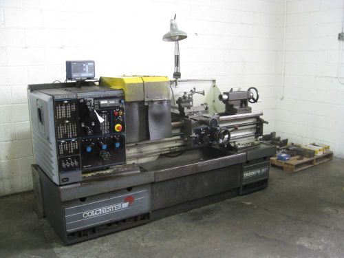 (1) colchester triumph gear head gap type lathe - used - am7192 for sale
