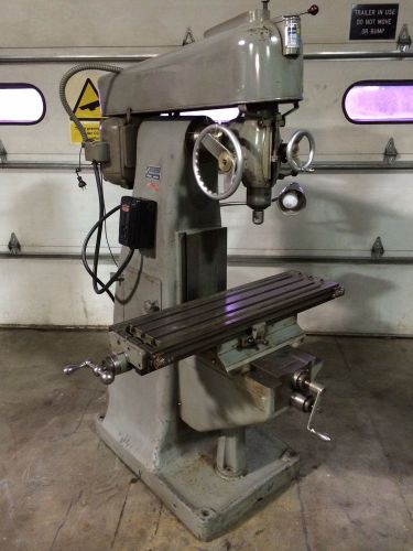 Us machine v-2 1hp bridgeport style milling machine 9&#034;x36&#034; for sale