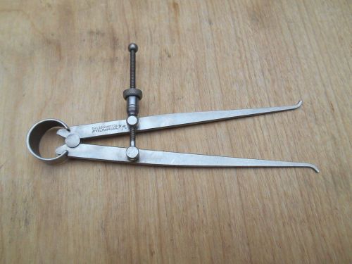 VTG. STARRETT NO. 73 INSIDE CALIPERS WITH QUICK NUT , 6&#034;
