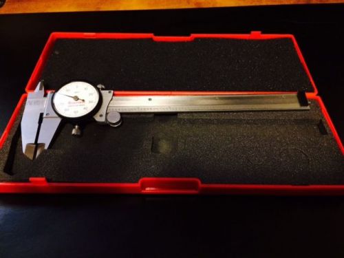 Starrett 6&#034; dial calipers no. 120a for sale