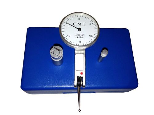 New .030&#039;&#039;.03&#039;&#039; precision white dial test indicator 0-15-0.0005&#039;&#039; graduation for sale