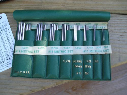 #11m thread wire set for 60 metric threads flynn boring tool co. for sale