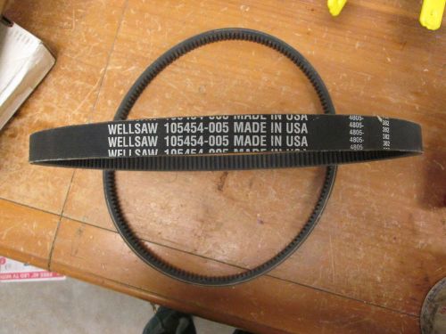 Wellsaw metal band saw belts 105454-005