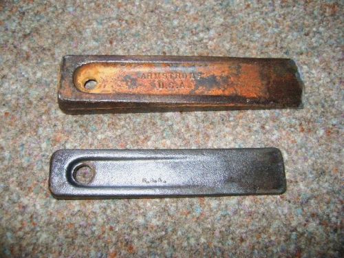 2 vintage machinist set-up wedges ~ armstrong 79-496 &amp; williams wg-5 for sale