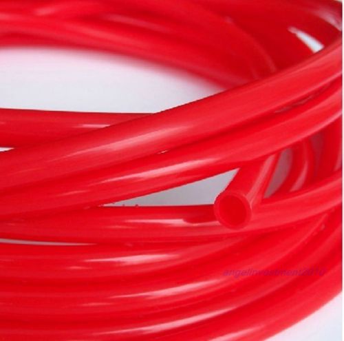 100m length od 6mm id 4mm red ptfe teflon tubing tube pipe hose for sale