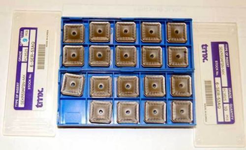 19 pc tmx sekr 53afsn-mx, pc 3525 steel milling carbide inserts for sale