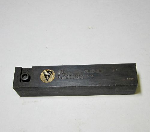 Valenite VDBS-20 Econ-O-Groove econogroove  lathe tool holder indexable carbide