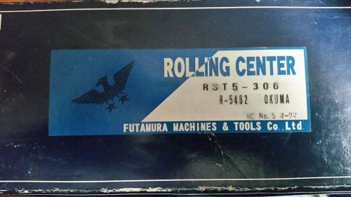 OKUMA ROLLING LIVE CENTER MT #5 EAGLE TOOL BRAND NEW FUTAMURA MACHINES RST5-306