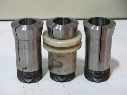 3 mixed hardinge 16c round collets lot, 30mm, 32mm, 38mm for sale