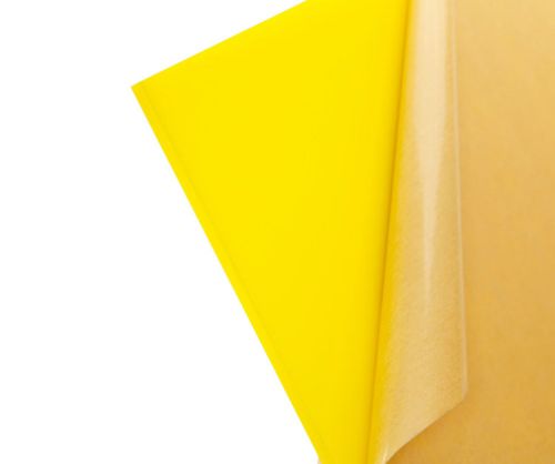Yellow translucent acrylic plexiglass sheet 1/8&#034; x 3&#034; x 3&#034; (4-pack) #2037 for sale