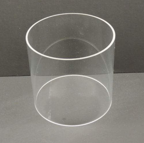 1 PCS OF CAST ACRYLIC TUBE 6&#034; OD BY 5-3/4&#034; ID BY 5-3/4&#034; LONG