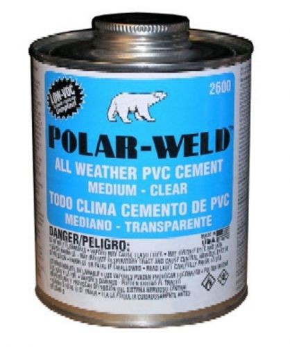 Pvc cement polar weld  1 qt.   13666-10 for sale