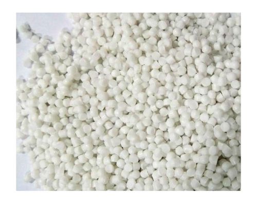 0.5kg (1.1 lb) PVC PLASTIC PELLETS Polyvinyl chloride polymer, White #U0J