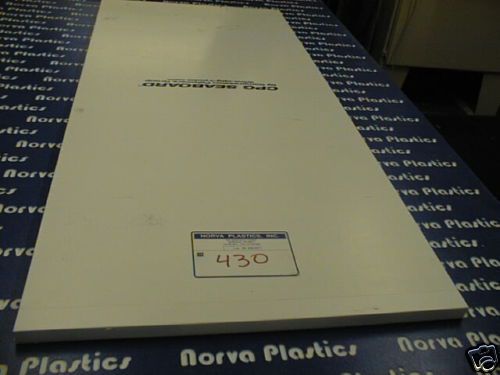 (430)seaboard 1&#034; thick white 24&#034; x 54&#034; in this sale for sale