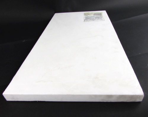 Teflon/ptfe sheet, virgin grade, natural, 1&#034; x 23 1/2&#034; x 12&#034; (23.5 lbs) for sale