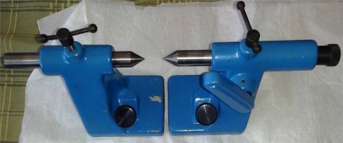 Set of Centers for Tool &amp;Cutter Grinder or Comparator Excellent Condition
