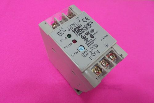OMRON S82K-01524 POWER SUPPLY , USED