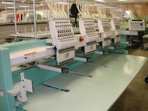 Tajima embroidery machine 4 head 2004 tfhx-iic-1504-450 sewing sew
